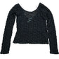 River Island Three Top Set Black Lace Pink Relaxed Size 8