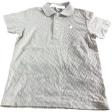 Polo Shirt 6 Years Kids Cotton Cream Chevron Pattern