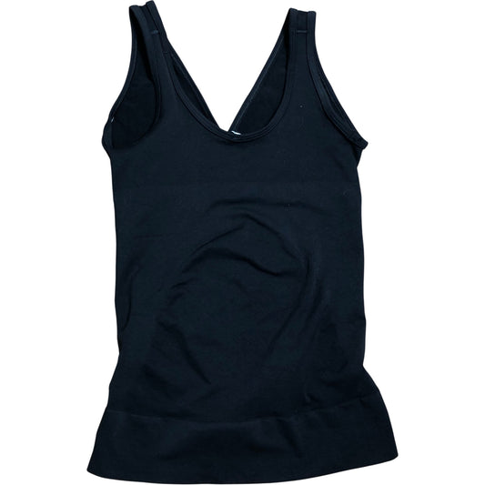 Spanx Activewear Top Size M Women's Black Nylon Blend Tank Top