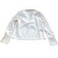 Rivers Island Studio White Satin Blouse Size 12
