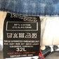 Kangaroo Poo 34W 32L Men's Jeans Slim Fit Blue Denim Cotton Stretch Casual