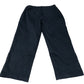 Baukjen Organic Cotton Trousers UK14 Women's Black Casual Wide Leg