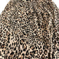 River Island Women's Leopard Print Blouse UK Size 12 Long Sleeve Casual Top