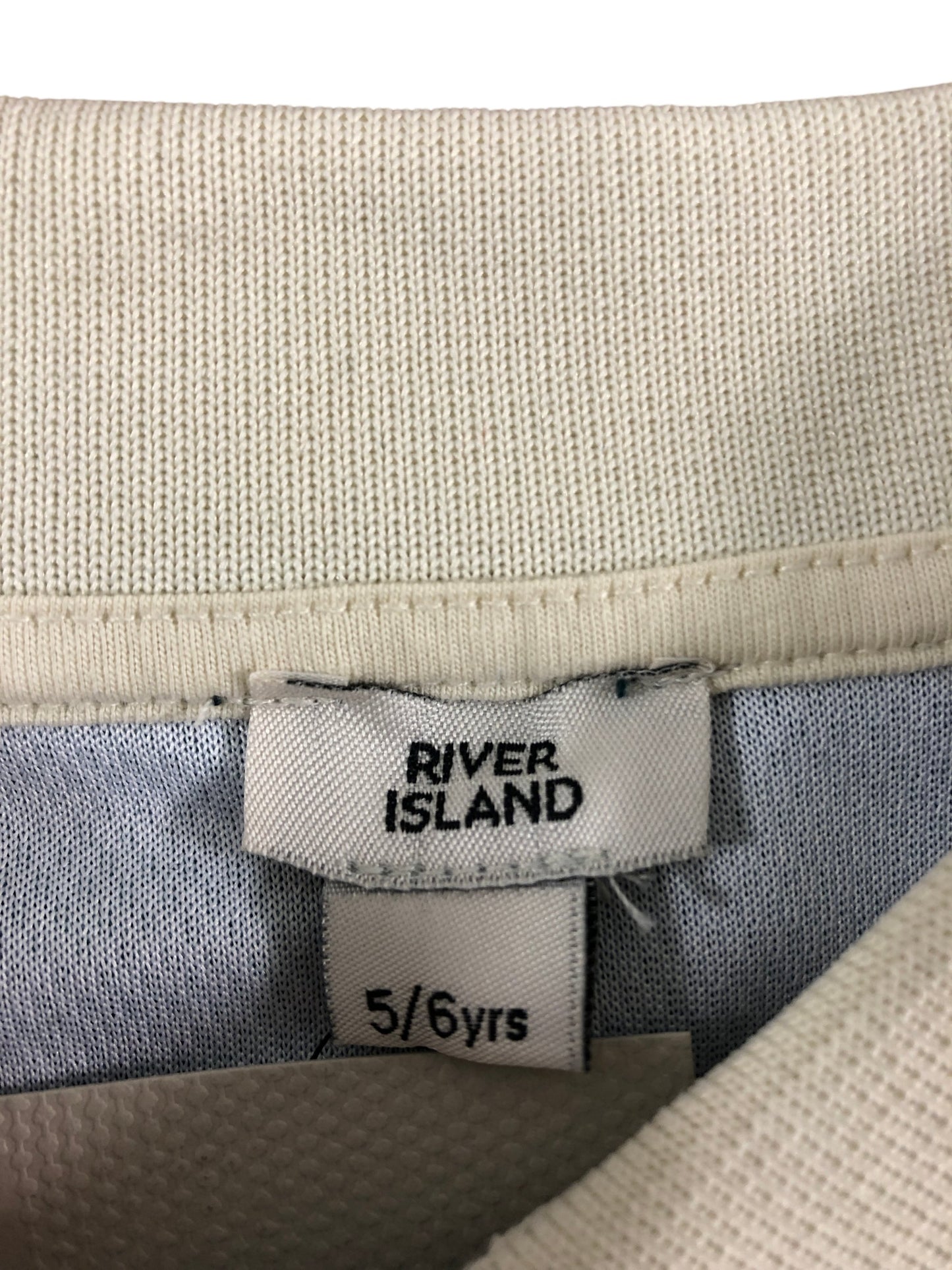 River Island Boys 5 6 Years Green Polo Shirt AME SAINT Champions Invainous