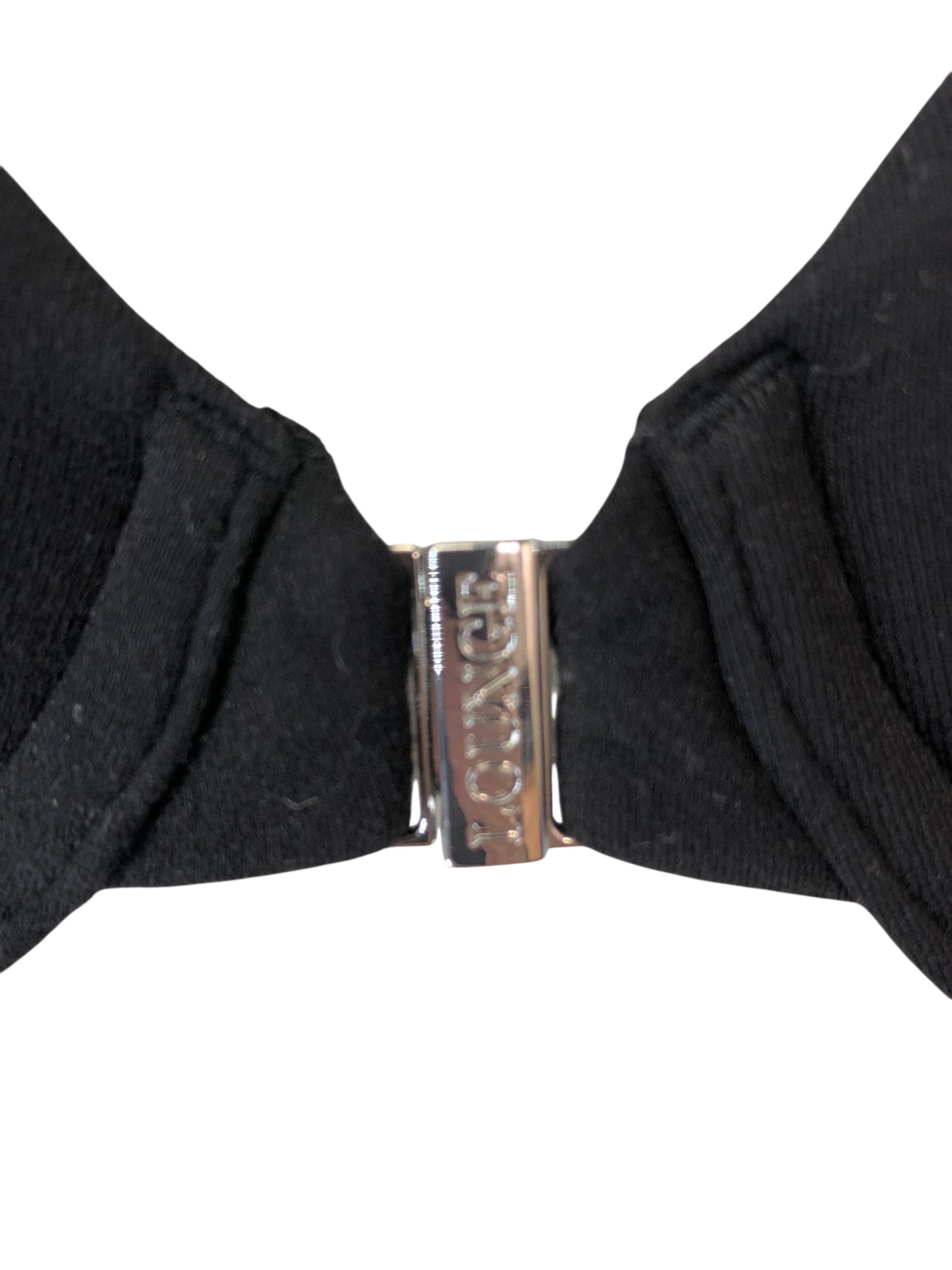 LOUNGE Smooth Front Fastening T-Shirt Bra UK32B Women's Black Lingerie