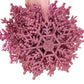 Pink Pendant Snowflake Christmas Tree Decorations 12 Pack