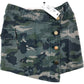 RIVER ISLAND Camo Skirt Age 6 Years Girls Casual Denim Buttons Pocket Green