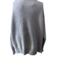 Light Blue Chunky Knit Sweater Women's Oversized Casual Jumper Size 20