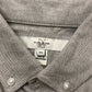 River Island XS Men's Long Sleeve Casual Shirt Grey Cotton Blend Button Up