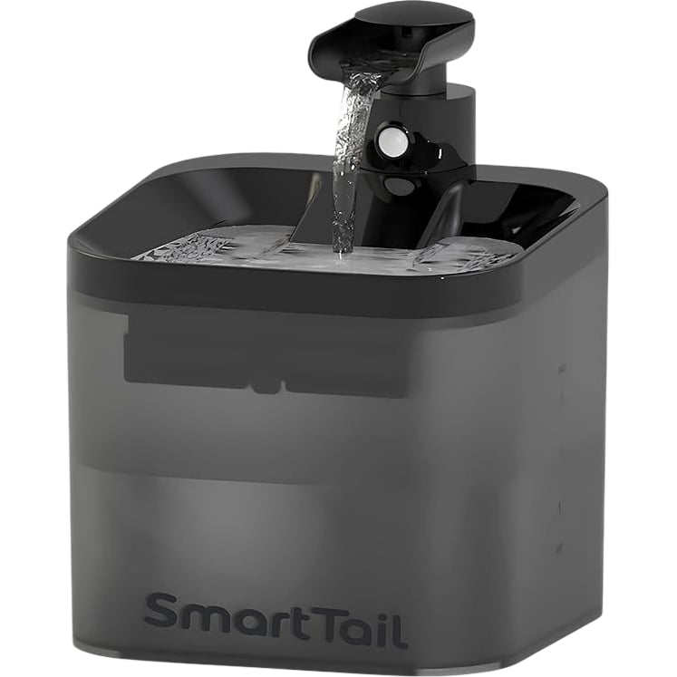 SmartTail Wireless Cat Water Fountain 74oz2.2L For Pets Indoor Outdoor