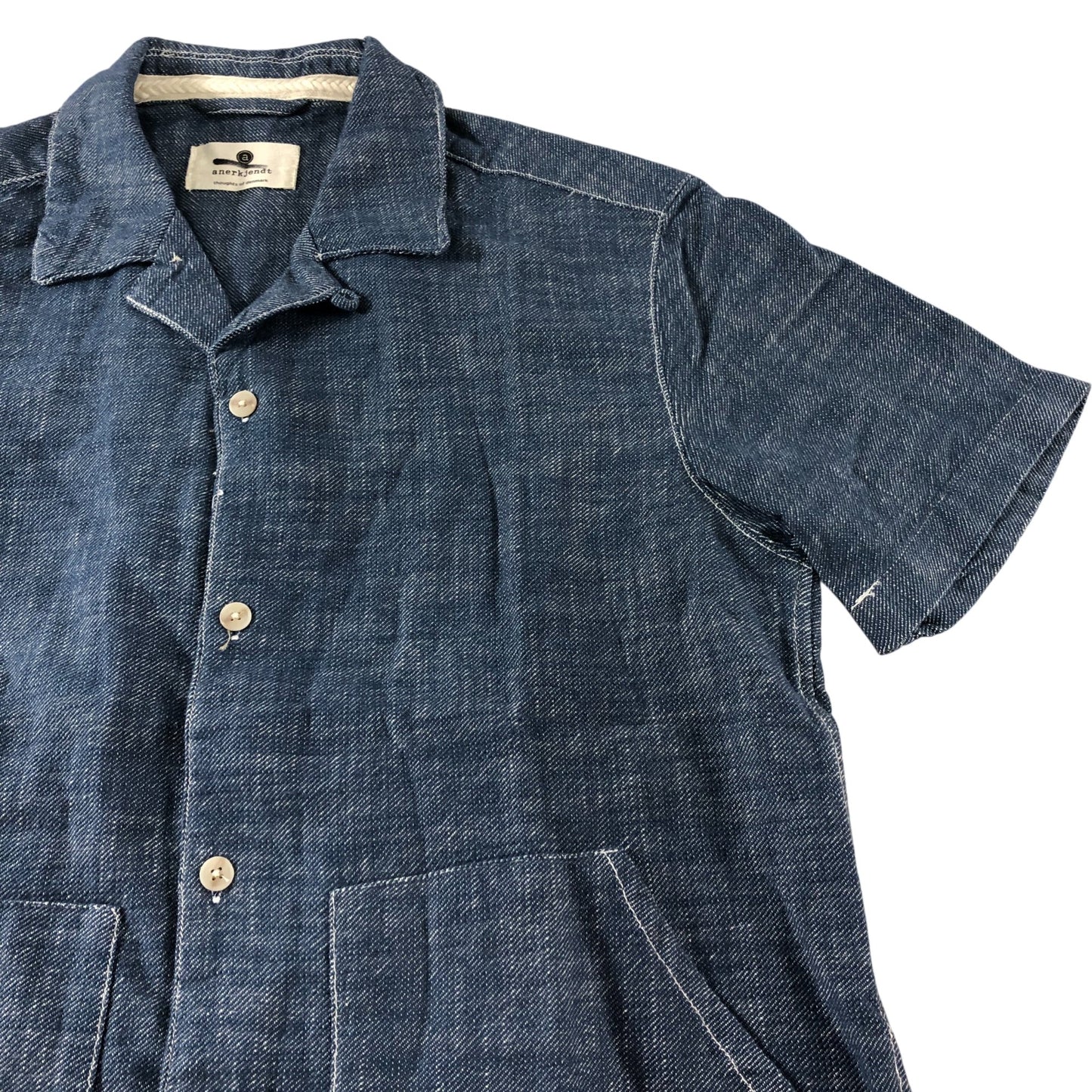 Anerkjendt Akkurt Twill Denim Shirt - Size M
