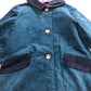 Kids Coat Teal Long Sleeve With Pockets