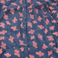 Long Sleeved Shirt UK Size 10 Women's Red Patterned Viscose Top