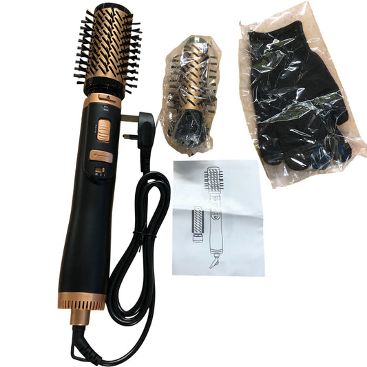 2 In 1 Branded Hot Air Brush WTuk 612 3 Black Hair Dryer Styling Tool