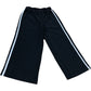 Striped Black Trousers Girls Age 6 Years Elastic Waist