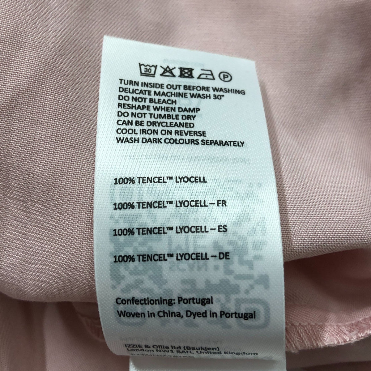 Baukjen Tara Frill Neck Blouse Pastel Pink