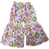 River Island Floral Trousers 12-18 Months Girls Lightweight Summer