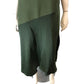 AllSaints Women's Dress UK16 Pia Satin Green Sleeveless Design Casual Style