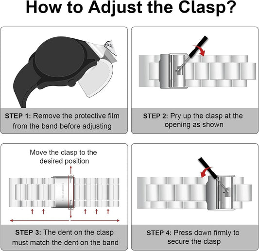 LN LENQIN Black Stainless Steel Watch Modern Quartz Men's Sports Style Band