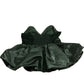 River Island Small Green Velvet Corset Top Women's
