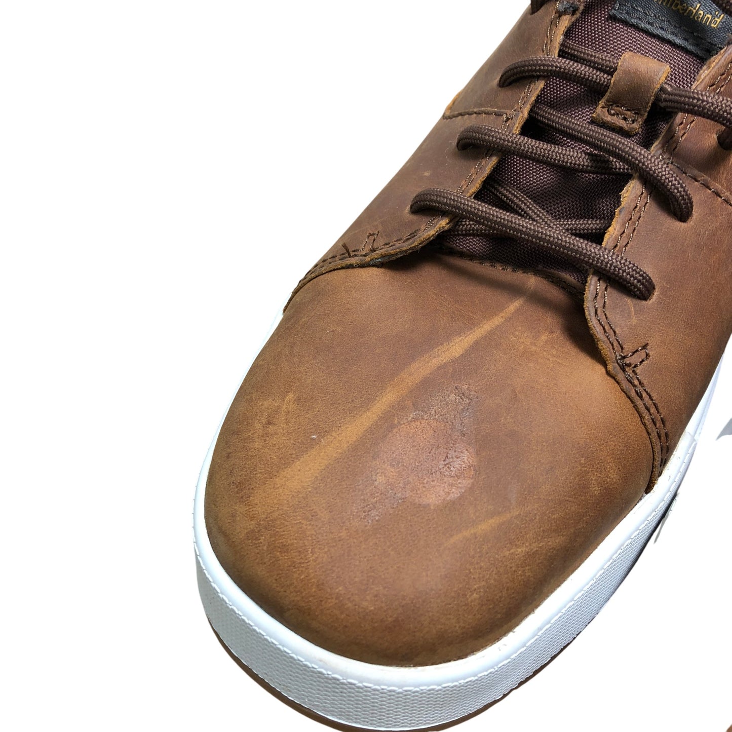 Timberland Men's Shoes Brown Casual Sneakers Size UK10 Leather Upper