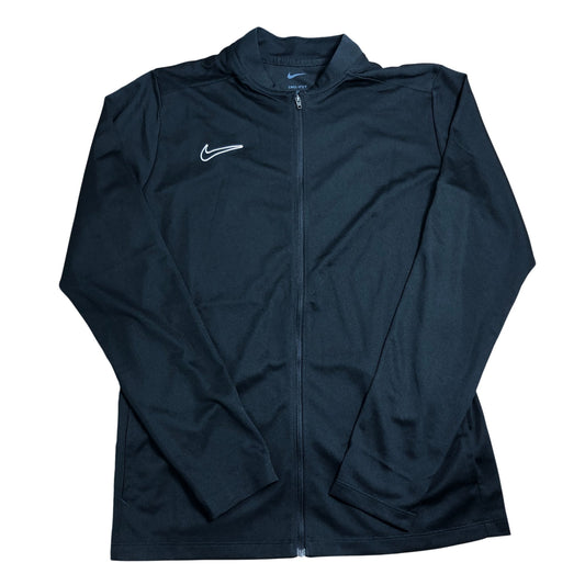 Nike Dri-Fit Track Jacket XL Kids Black Long Sleeve Athletic Wear 15-16Y