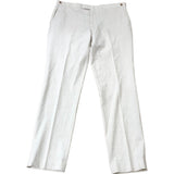 Trousers 38 Inch Men's Beige Tailored Style Lightweight Wool Blend