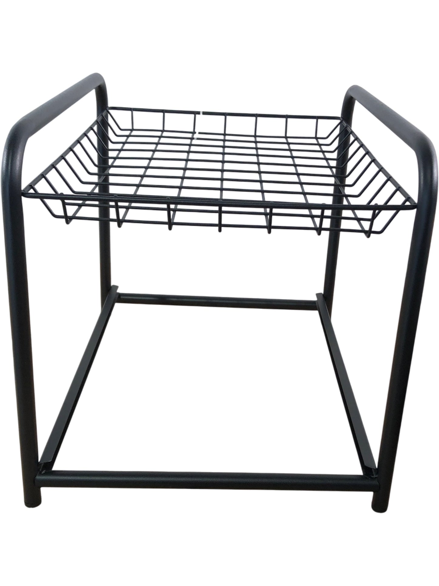 Metal Storage Rack Organiser Black Multi Tier Shelves Kitchen Bathroom