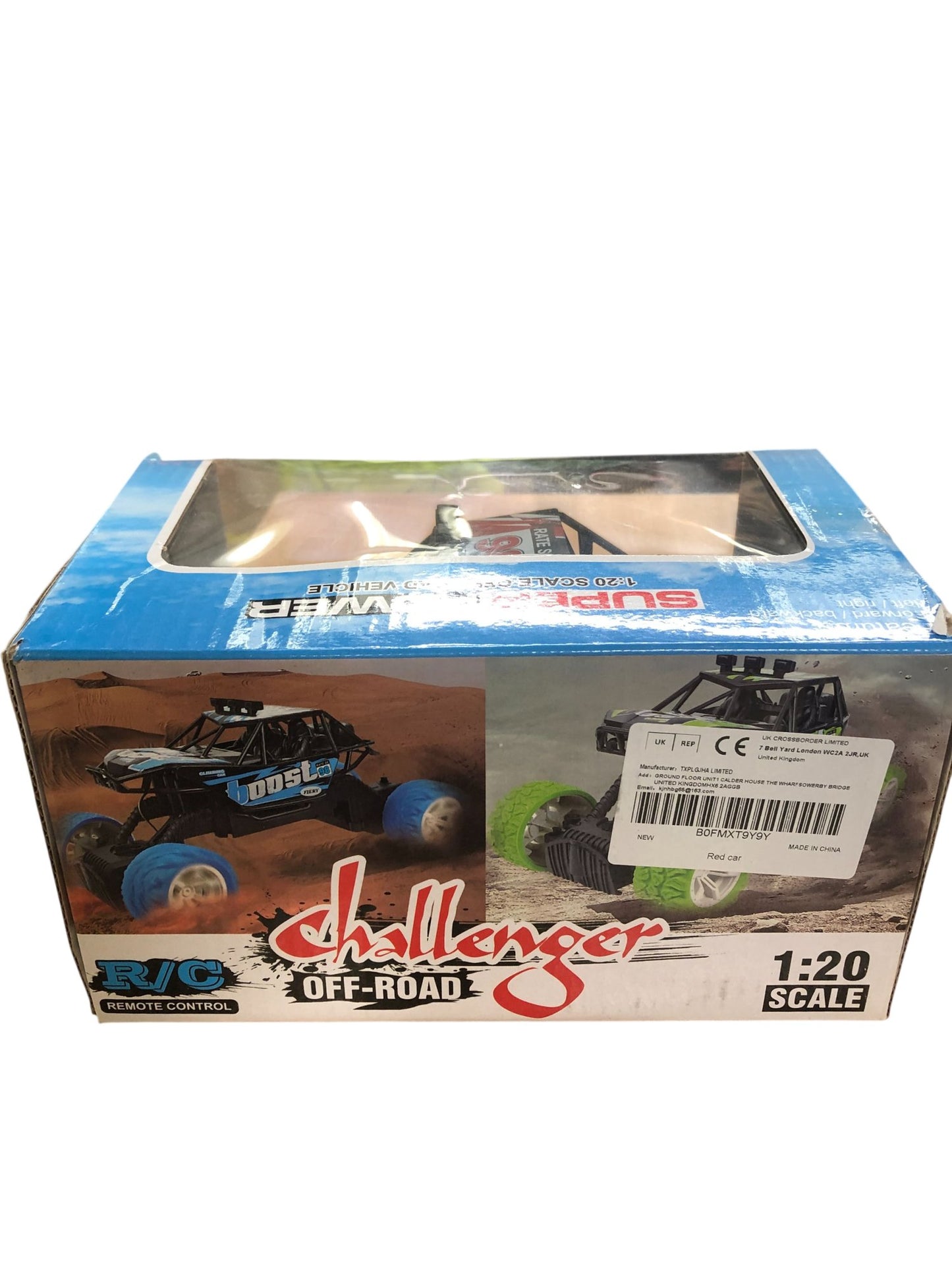 Remote Control Boost Climbing Car 98 with Controller and Batteries New