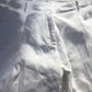 Baukjen Wide Leg Trousers UK10 Women's Organic Cotton White Plain Style