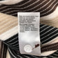 Branded Short Sleeve Casual Shirt Men's Striped Design Polyester Blend XS