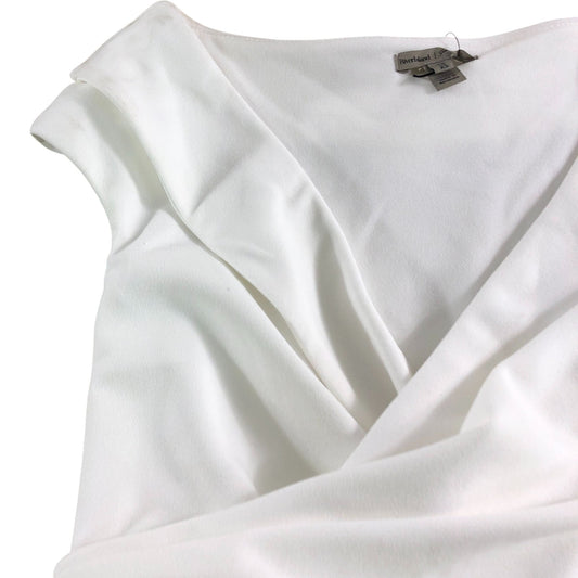 River Island Women's XS Blouse White Wrap Top