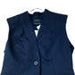 River Island Sleeveless Jacket Women's Smart Casual Blazer Style Navy Blue