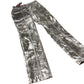 River Island Silver Faux Leather Snake Print Skinny Trousers