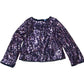 Kids Purple Sequin & Mesh Long Sleeved Top 8 Years