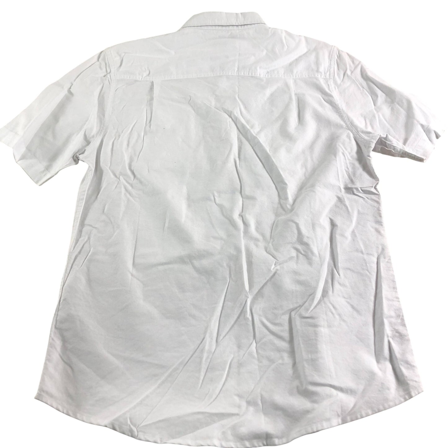 Firetrap Alvin White Short Sleeve Cotton Shirt Men's Casual Top Medium