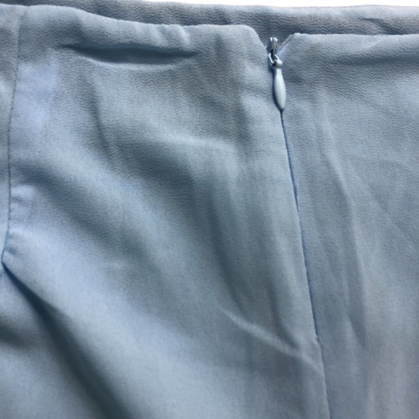 Oh Polly Blue Embellished Maxi Skirt - Size 8