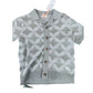 River Island Girls 18-24 Months Set Knitted Top And Shorts Grey Leaf Pattern