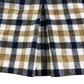 Branded Checked Mini Skirt  - Size 16