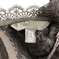 Friends Like These UK8 Women's Black Lace Sleeve Dress Flared Skirt
