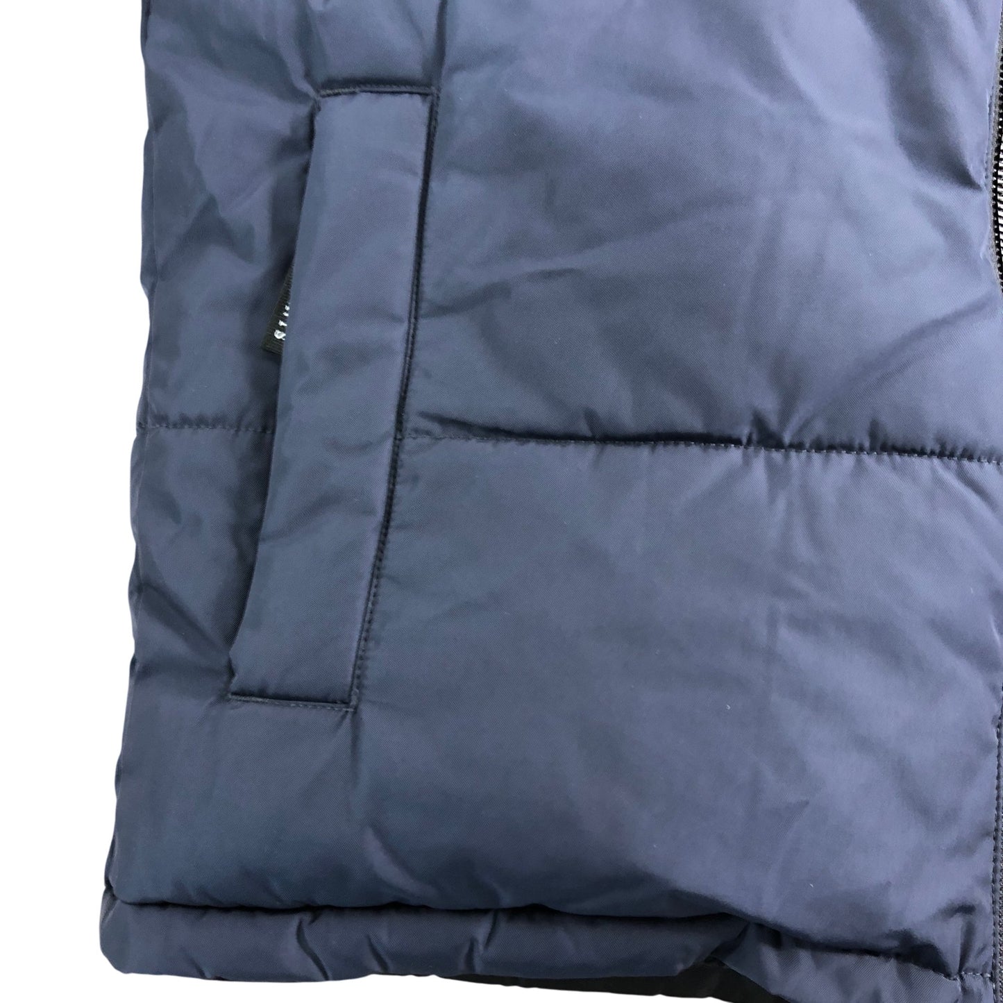 All Saints Black Puffer Jacket Age 9-10 Years Girls Warm Reversible Outerwear