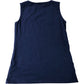 Boden Women's Activewear Tank Top  Navy Blue Red Trim UK12