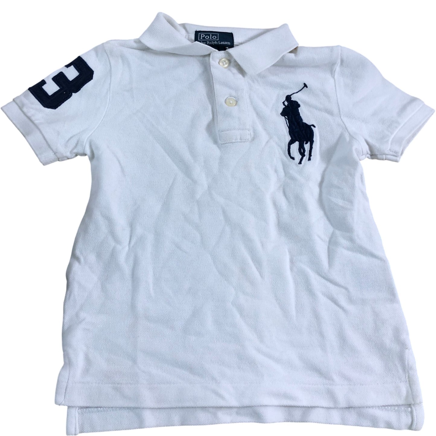 Polo Ralph Lauren Kids 4 Years White Classic Fit Short Sleeve Polo Shirt