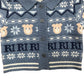 River Island Baby Toddler Knitted Set Bear Pattern Cardigan Pants 0-3 Months