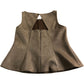 River Island Girls Brown Suede Sleeveless Top 7-8yrs
