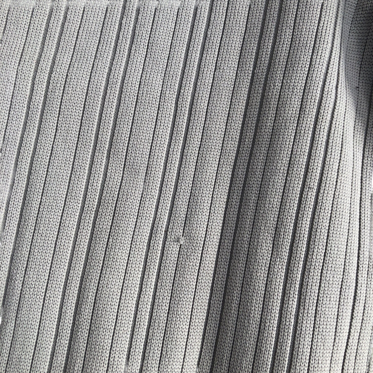 River Island Grey Ribbed Knit Sweater Pullover