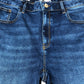 River Island Classic Skinny Jeans Women's Midrise Denim Blue Stretch Fit