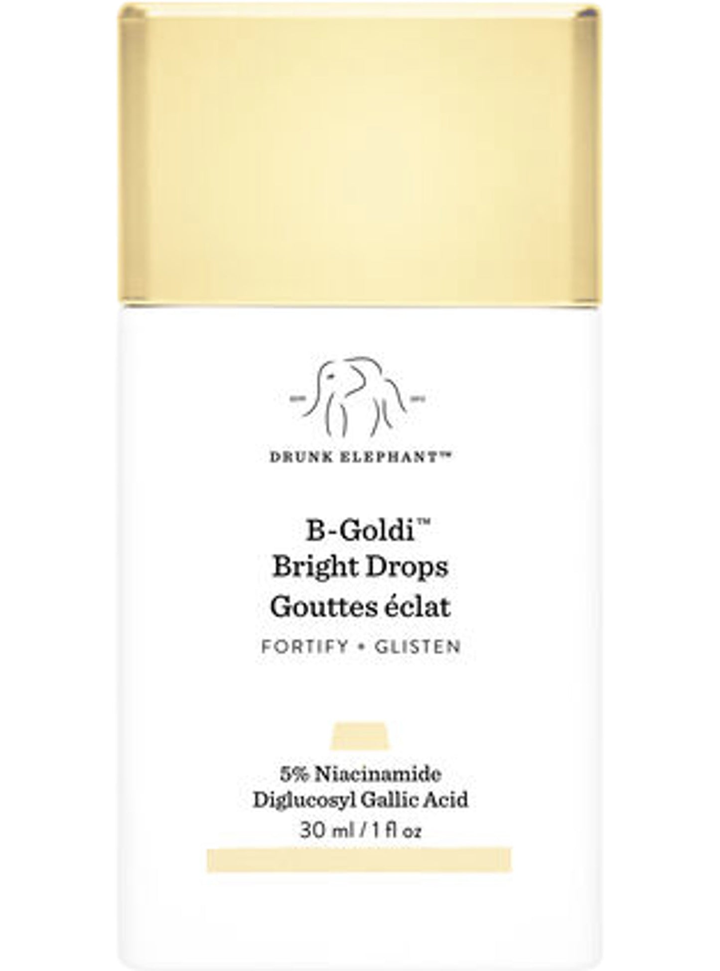 DRUNK ELEPHANT B-Goldi Bright Drops 30ml Skin Care Moisturiser New