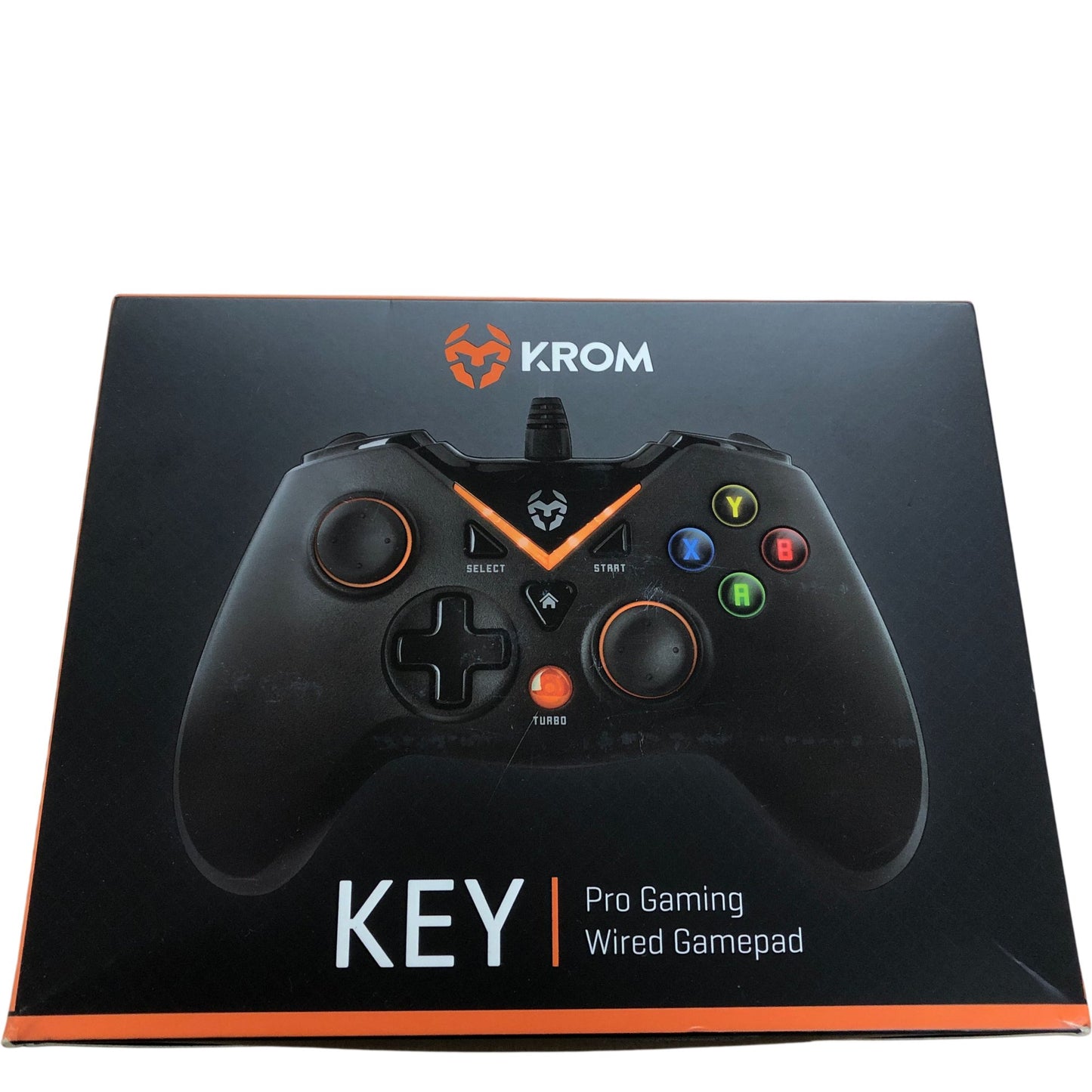 KROM KEY Pro Gaming Wired Gamepad USB Compatible Controller for PC PS3