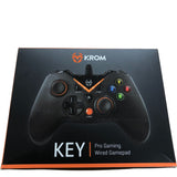 KROM KEY Pro Gaming Wired Gamepad USB Compatible Controller for PC PS3